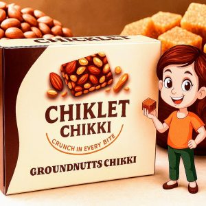 Chiklet Groundnut Chikki!