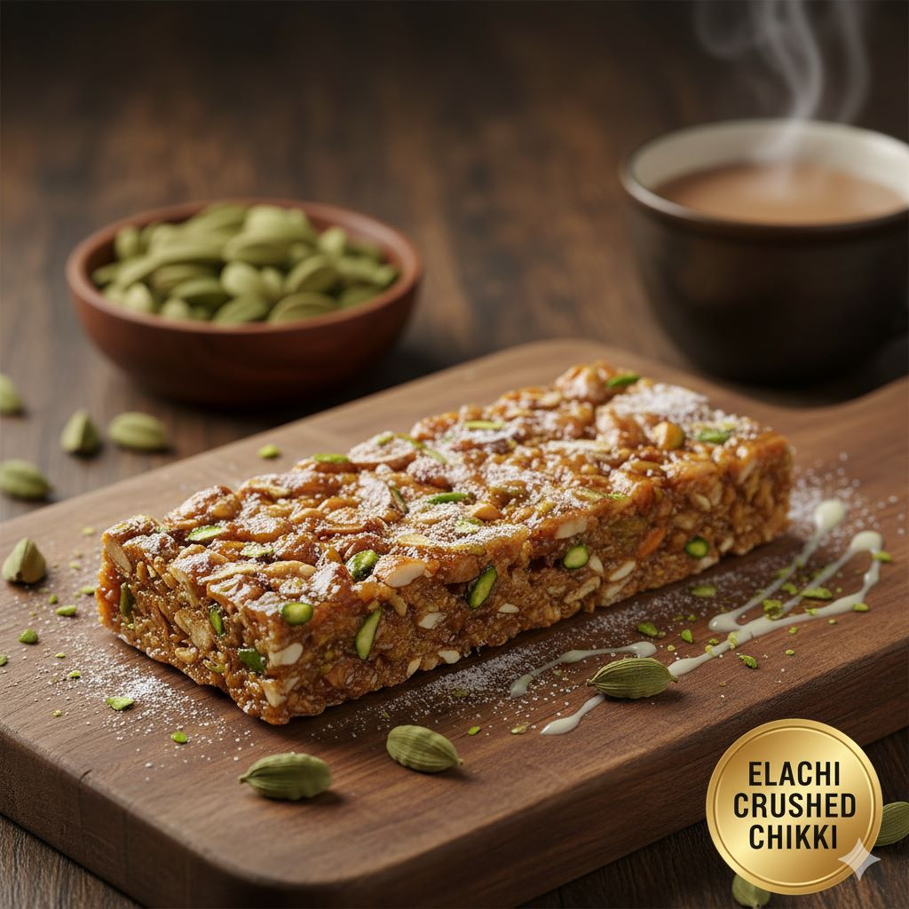 choclate malai chikki