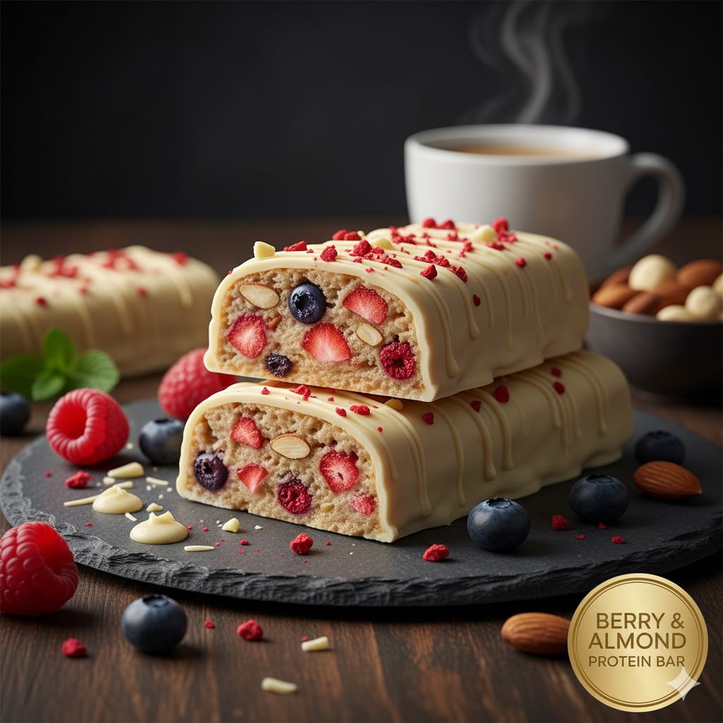 almond creme protein bar